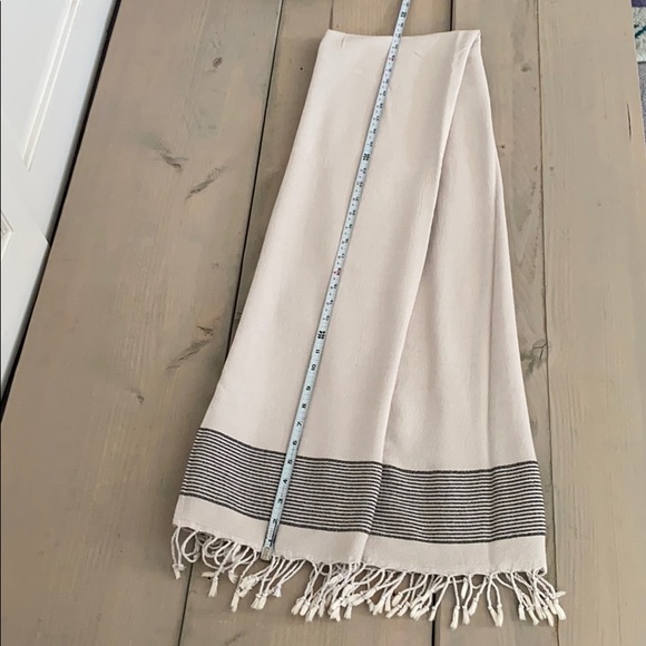 Turkish Bath/Beach Towel - Bone Color - Picture 4 of 5